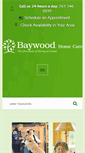 Mobile Screenshot of baywoodhomecare.com